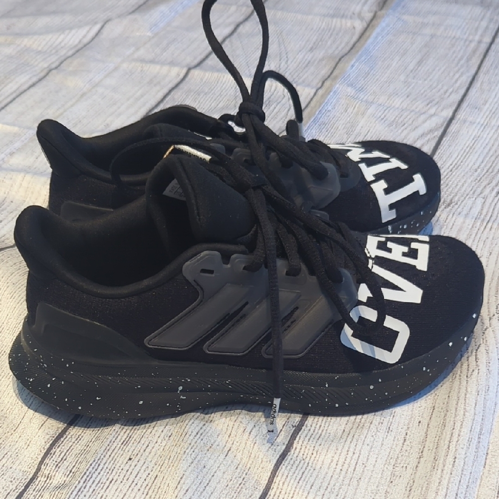 Adidas Black and White Over Time Sneakers - Picture 2 of 7
